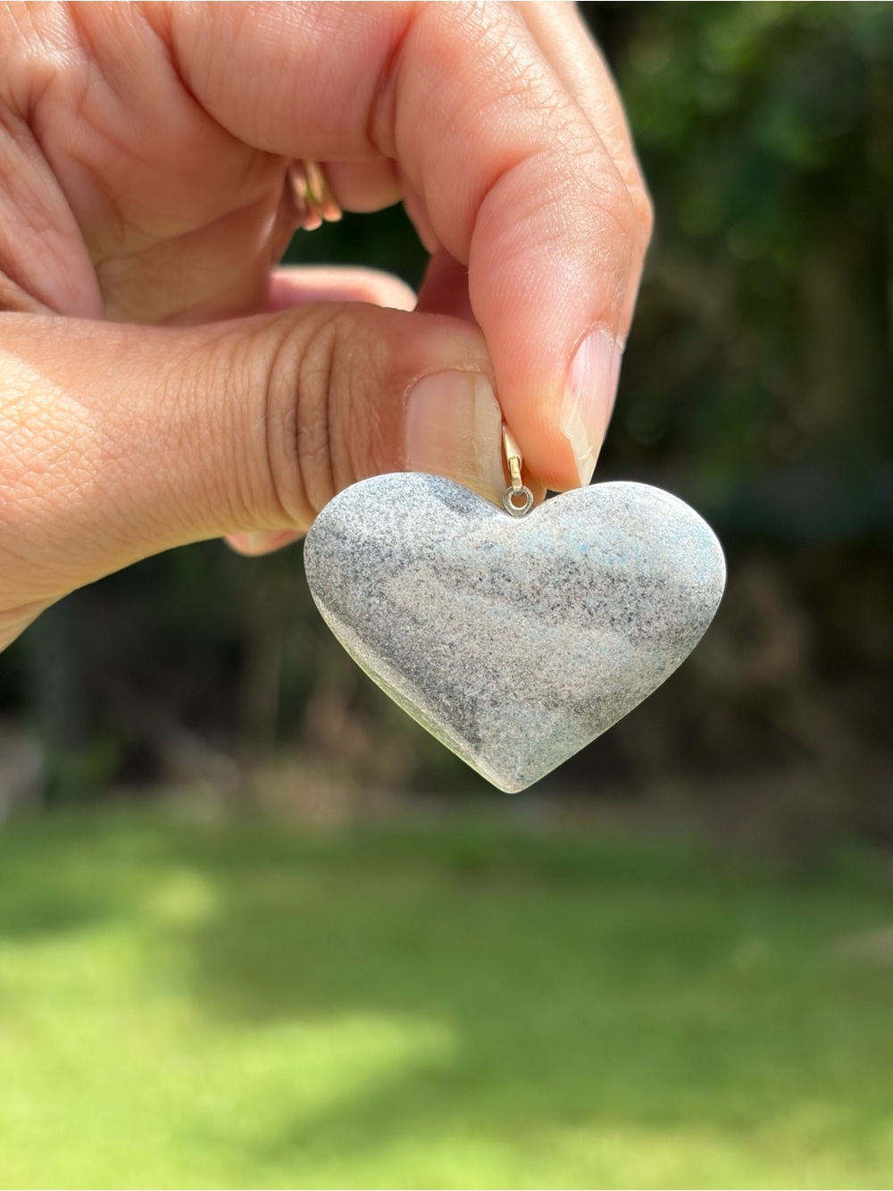 Trolleite Heart Pendant